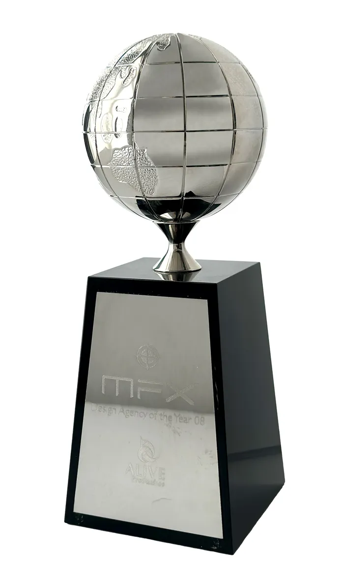 The MetalFX Design Agency of the Year 2008 award presented to Alive ProStudios